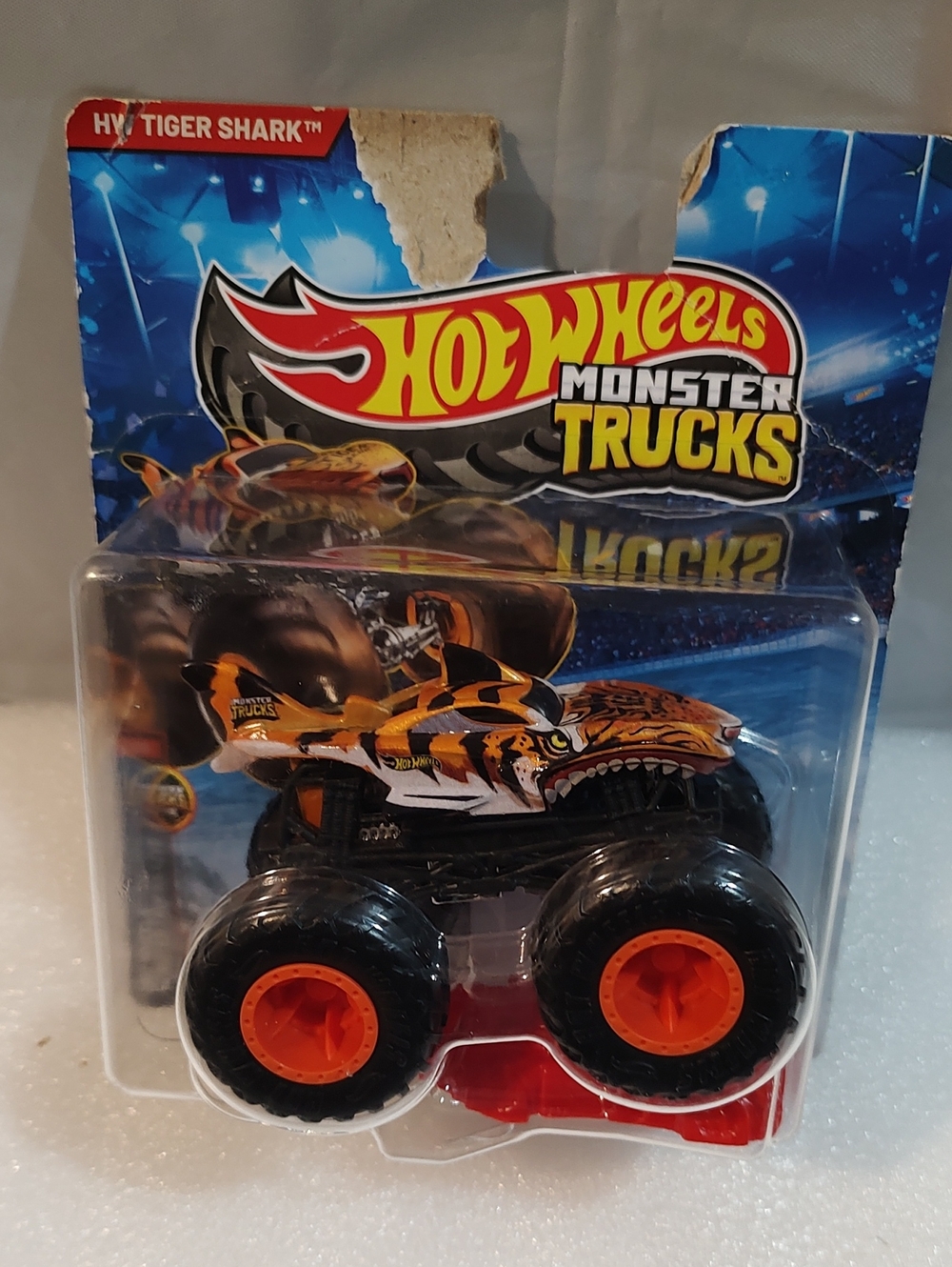 Monster Trucks Tiger Shark - Orange and Black Kids Toy